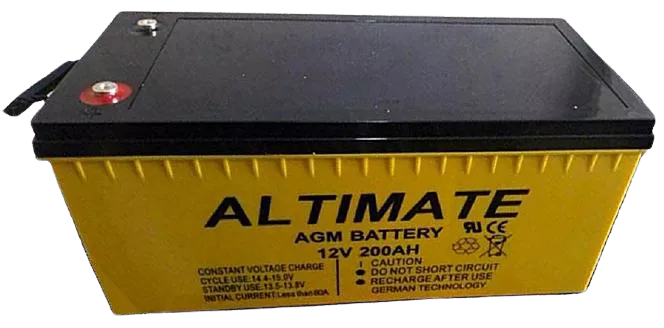 ALTIMATE SOLAR BATTERY AM220-12/12V 220AH