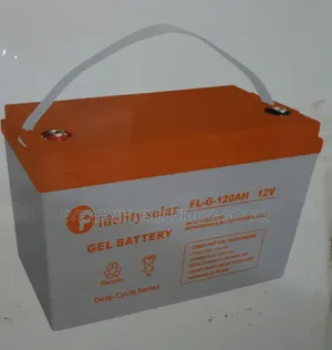 FIDELITY SOLAR GEL  BATTERY FLG 120AH 12V