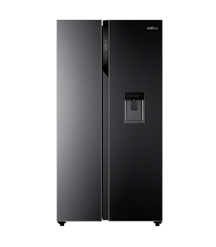 HAIER THERMOCOOL REFRIGERATOR SIDE BY SIDE 540WBS 540L