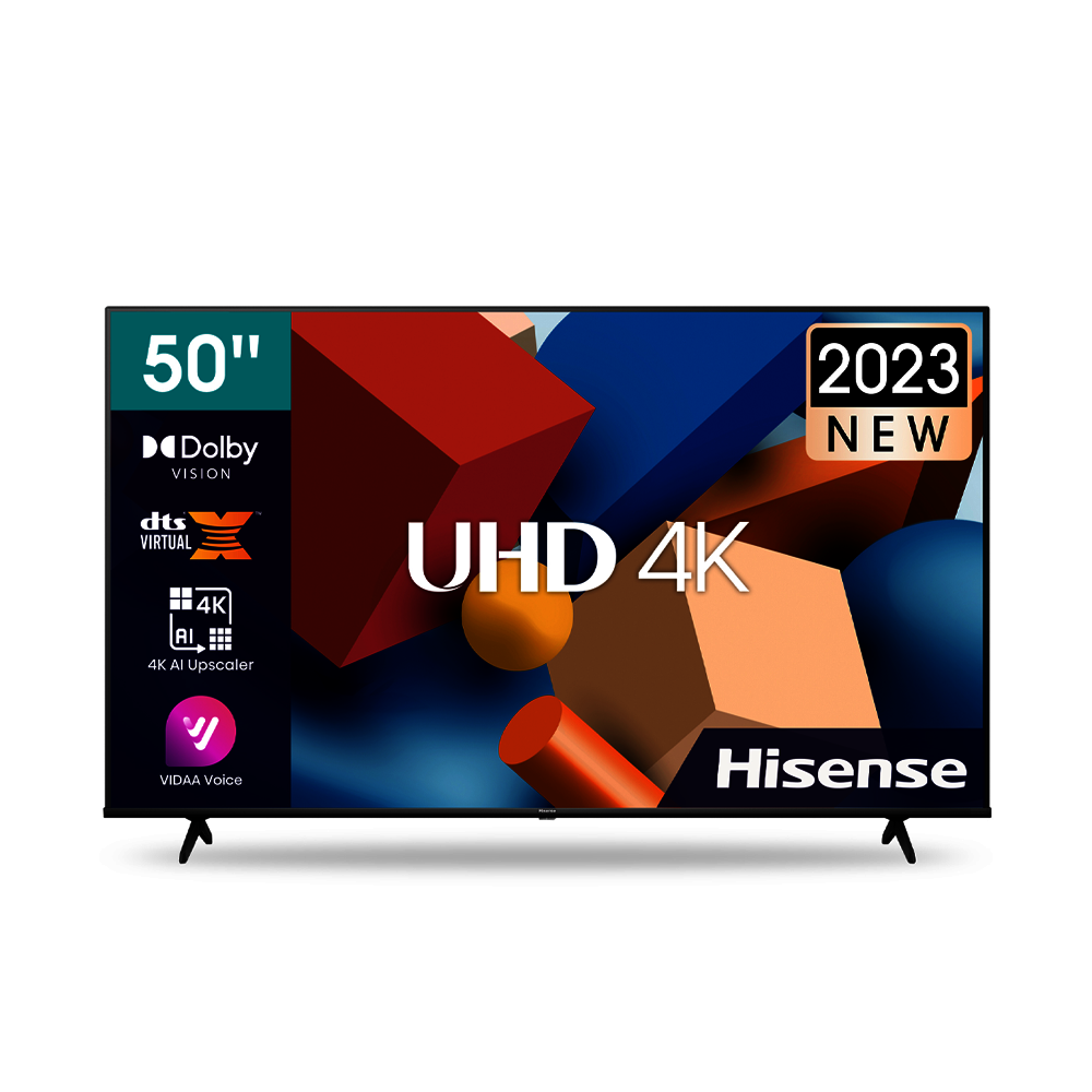 HISENSE 50 INCH TV UHD HISTV50A6N