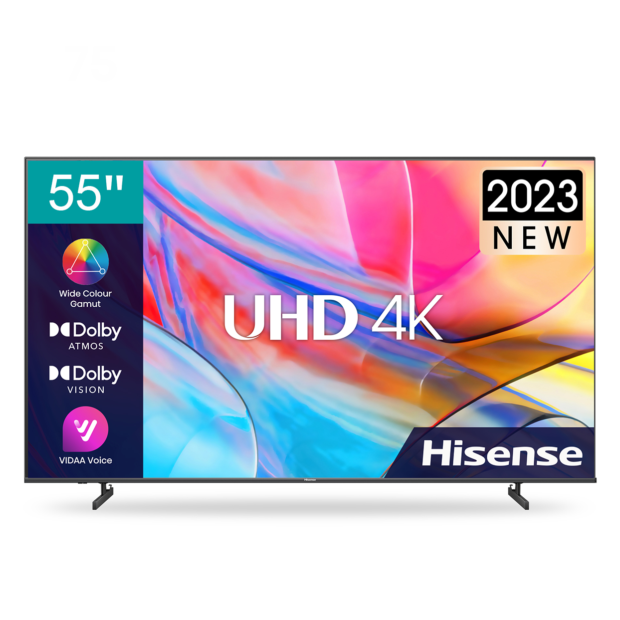 photo of HISENSE 55 INCH UHD 4K SMART TV 3 HDMI 2 USB 