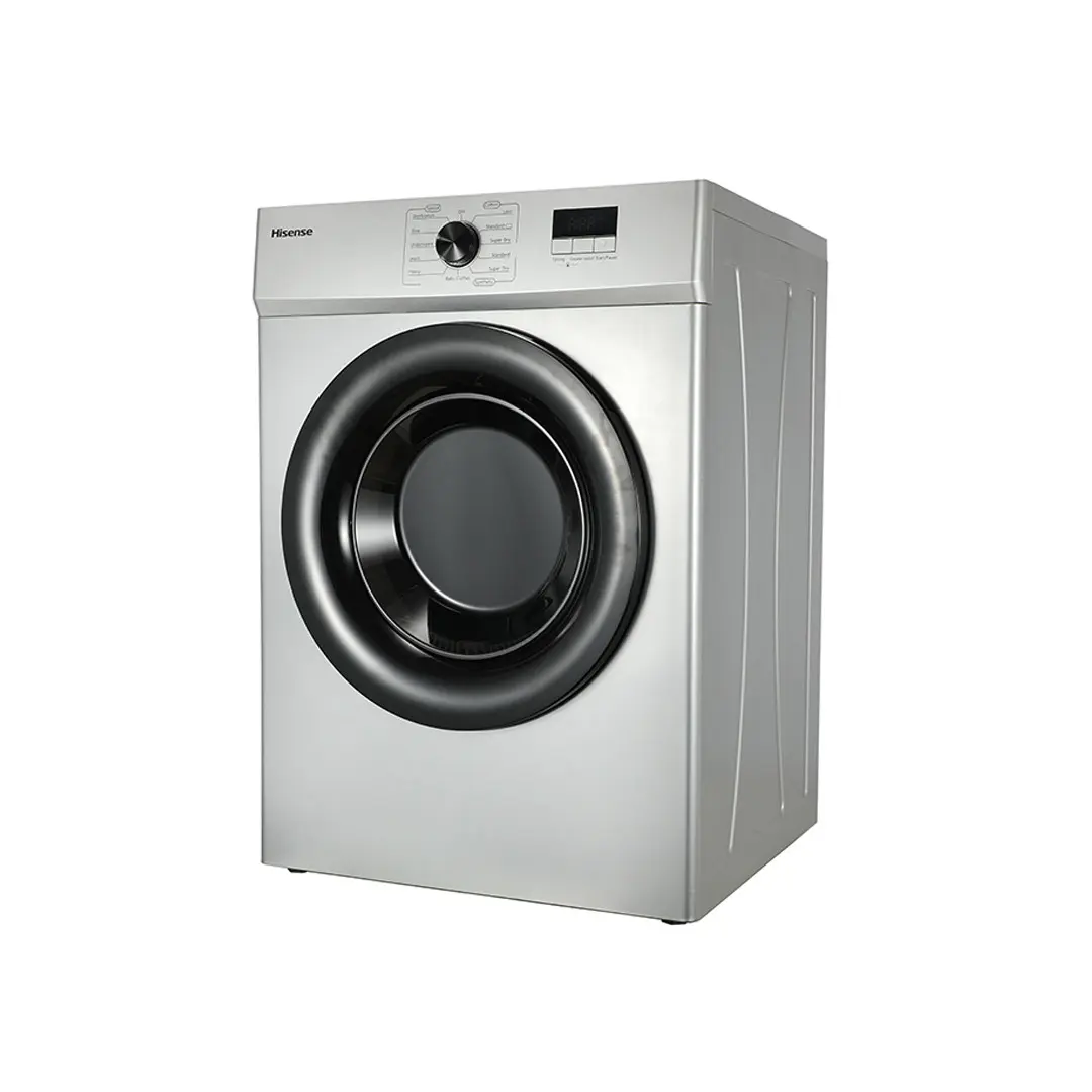 HISENSE DRYER 8KG SILVER 