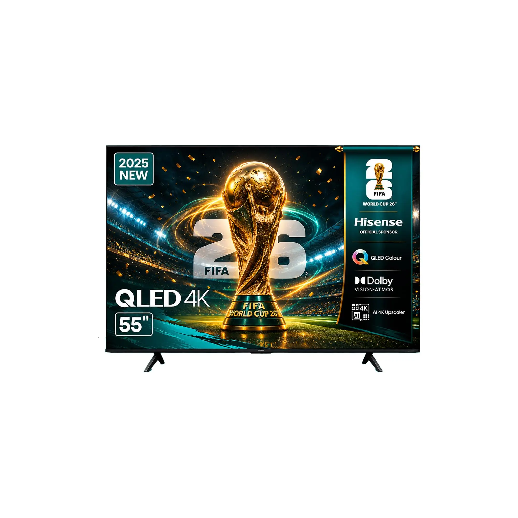 HISENSE SMART TV 55 INCH QLED