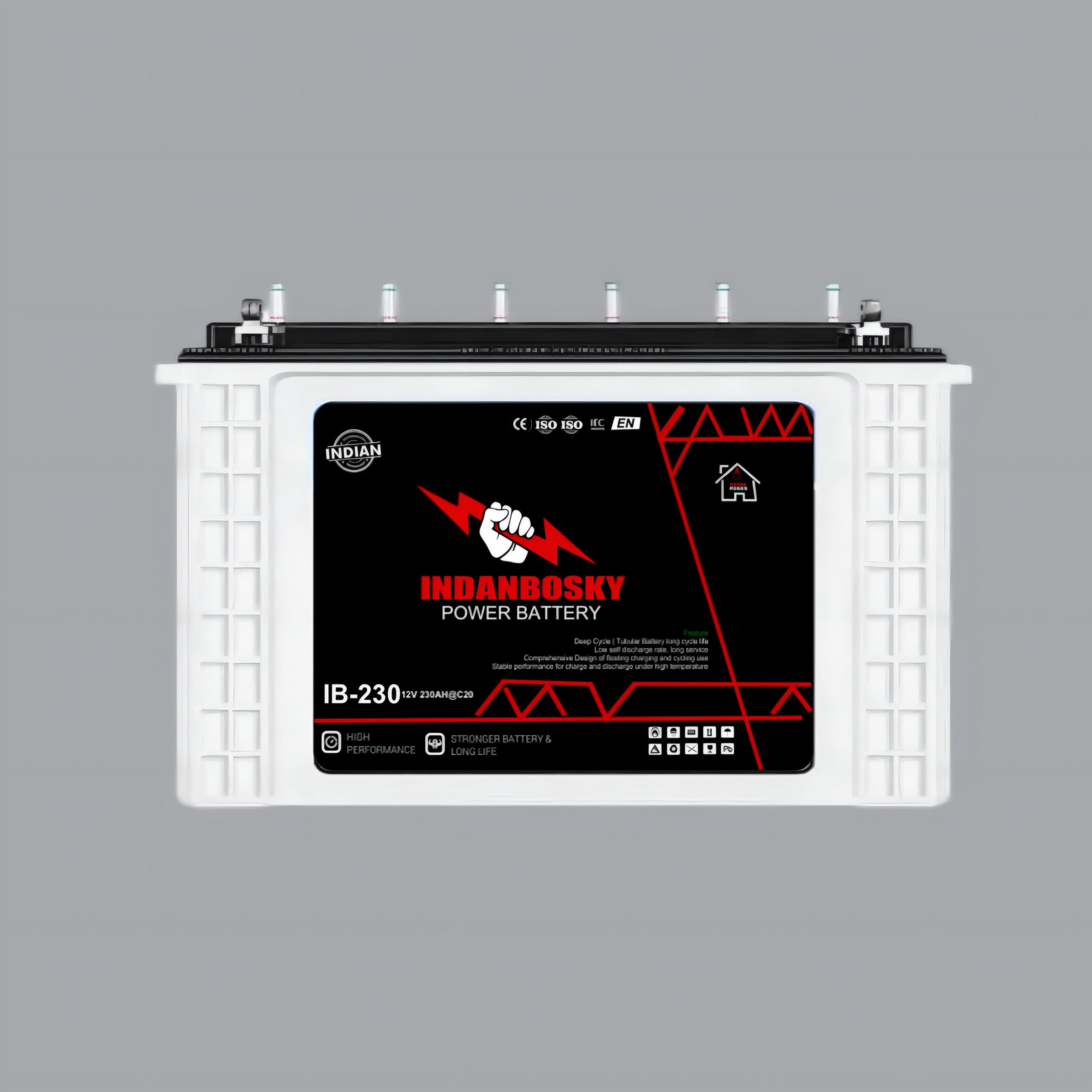 INDANBOSKY POWER BATTERY IB-230AH-12V 