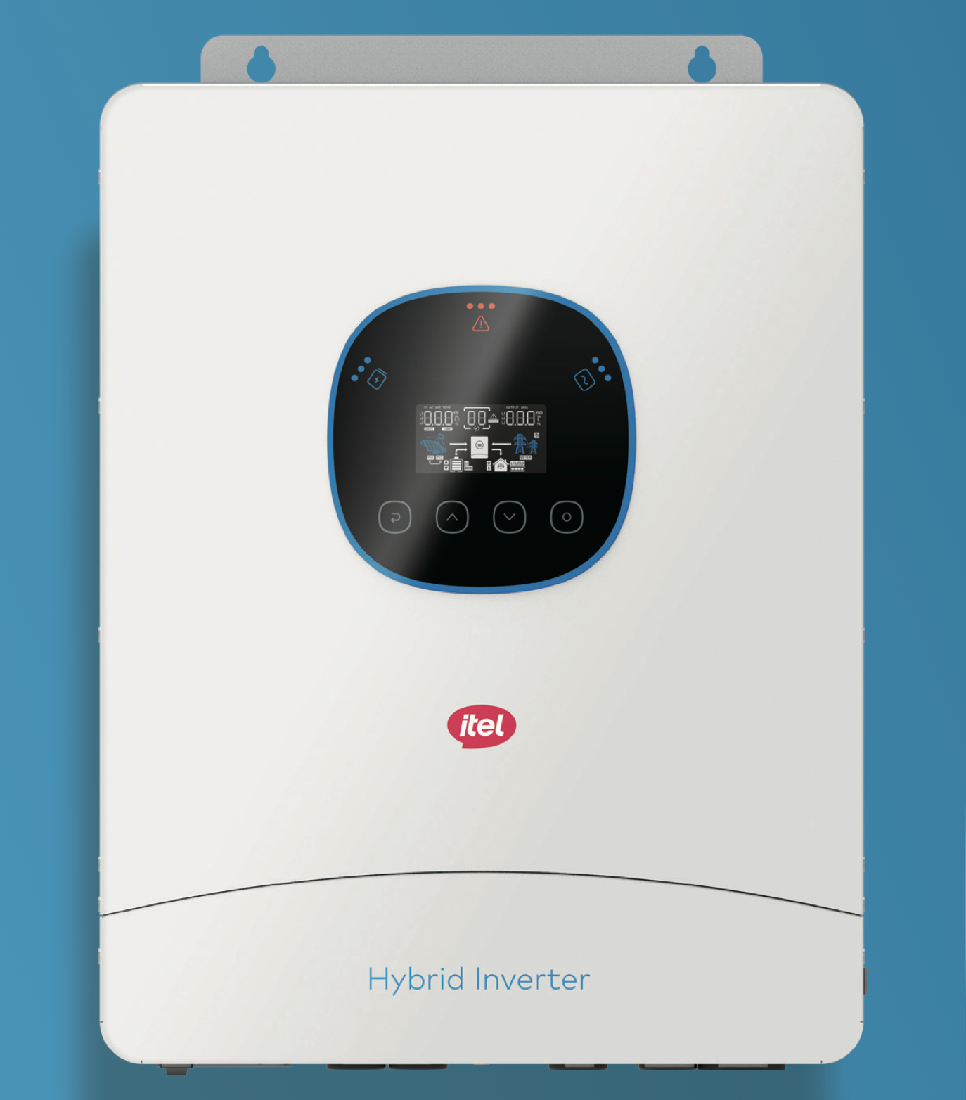 ITEL HYBRID INVERTER IPV-4KW 24V BLK