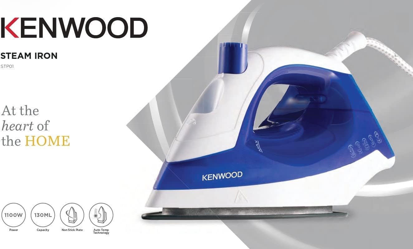 KENWOOD NON STICK STEAM IRON STP01