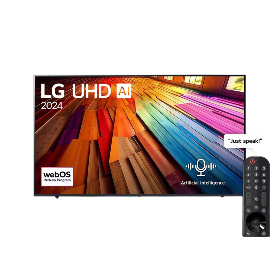 LG 75 INCH UHD 4K SMART TV WITH AI MAGIC REMOTE 