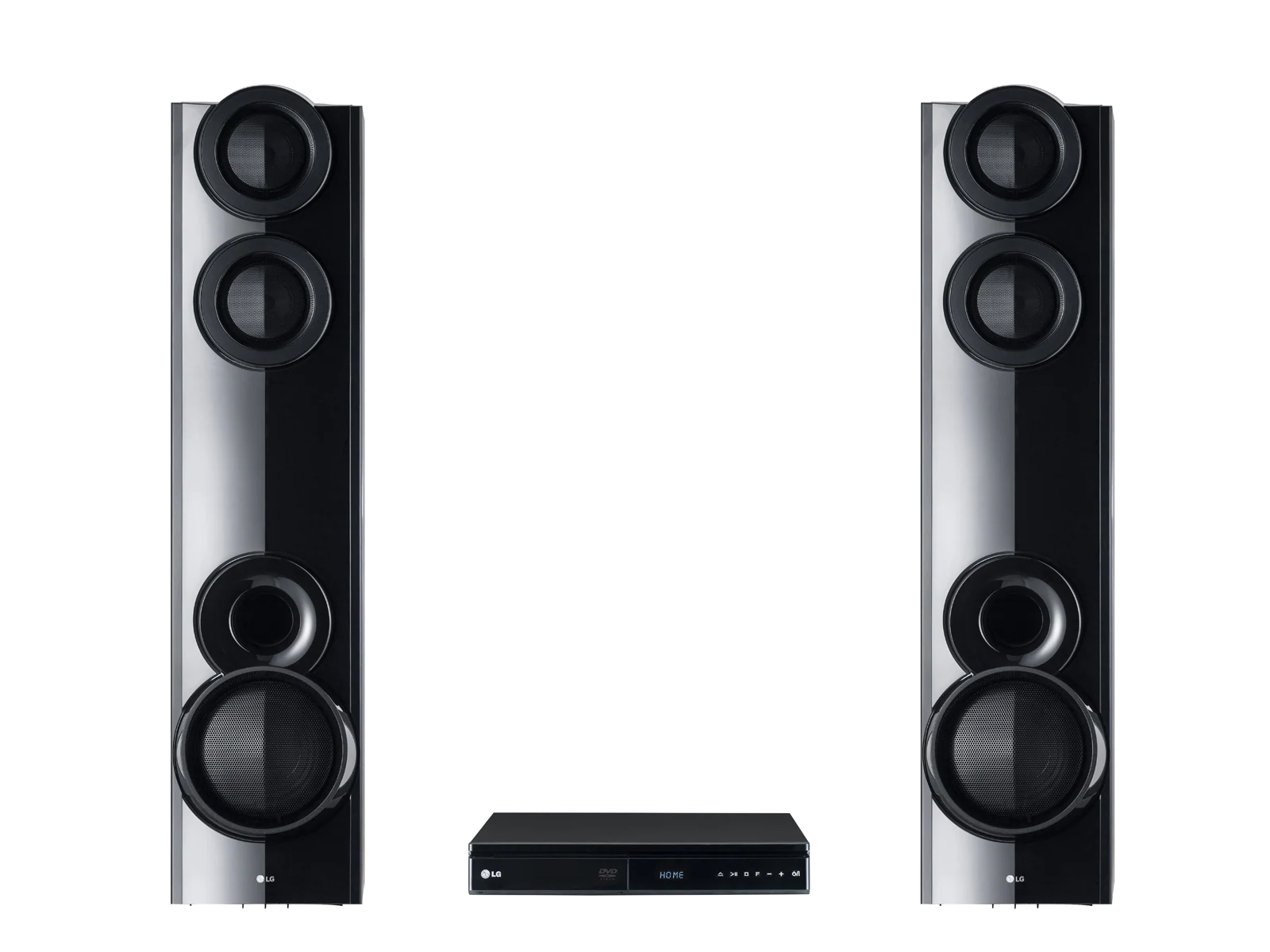 LG BODY GUARD HOME THEATER 1000W 4.2CH WITH 2 SPEAKERS AND POWERFUL BASS