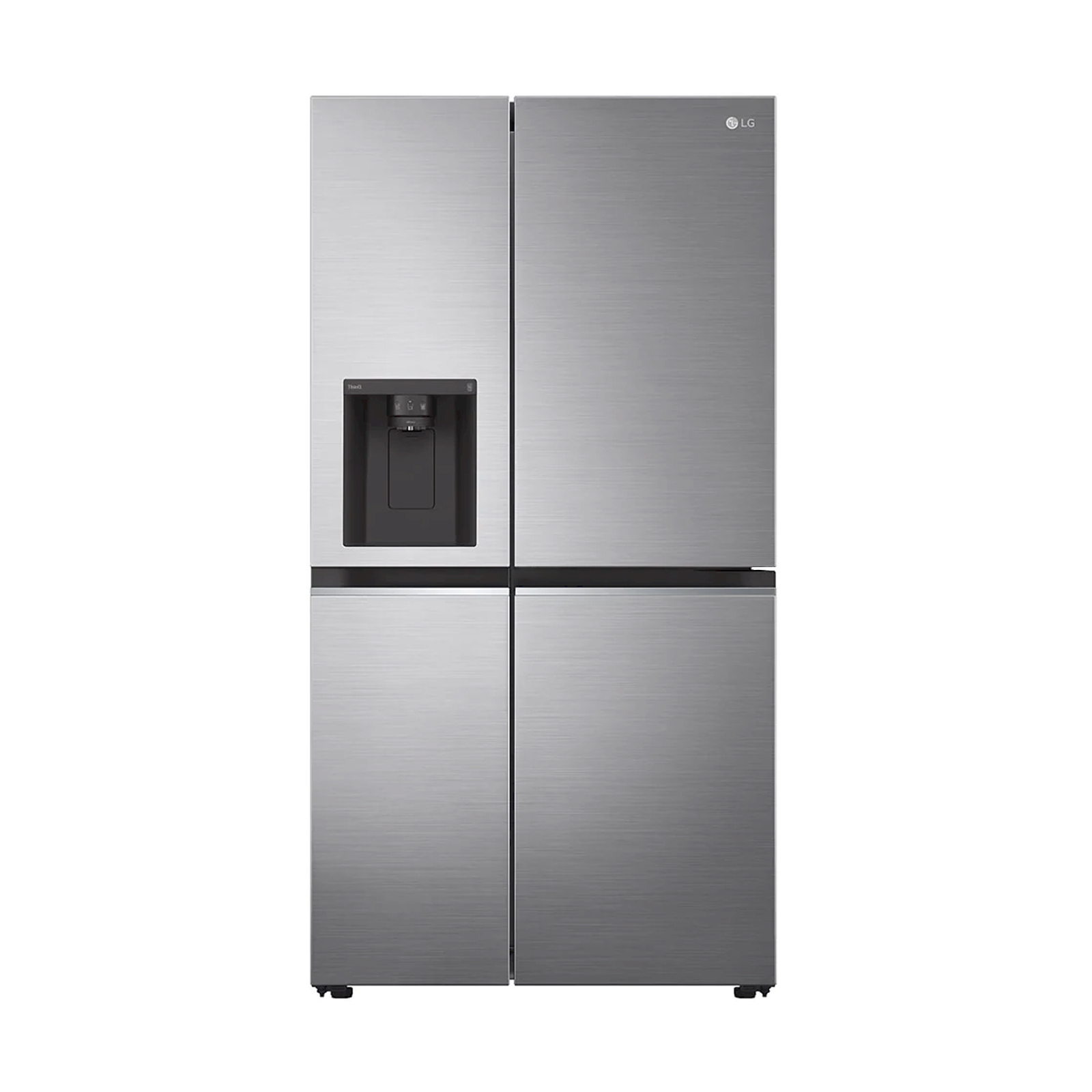 LG SIDE BY SIDE REFRIGERATOR 674L WITH AUTOMATIC ICE MAKER & WATER DISPENSER 