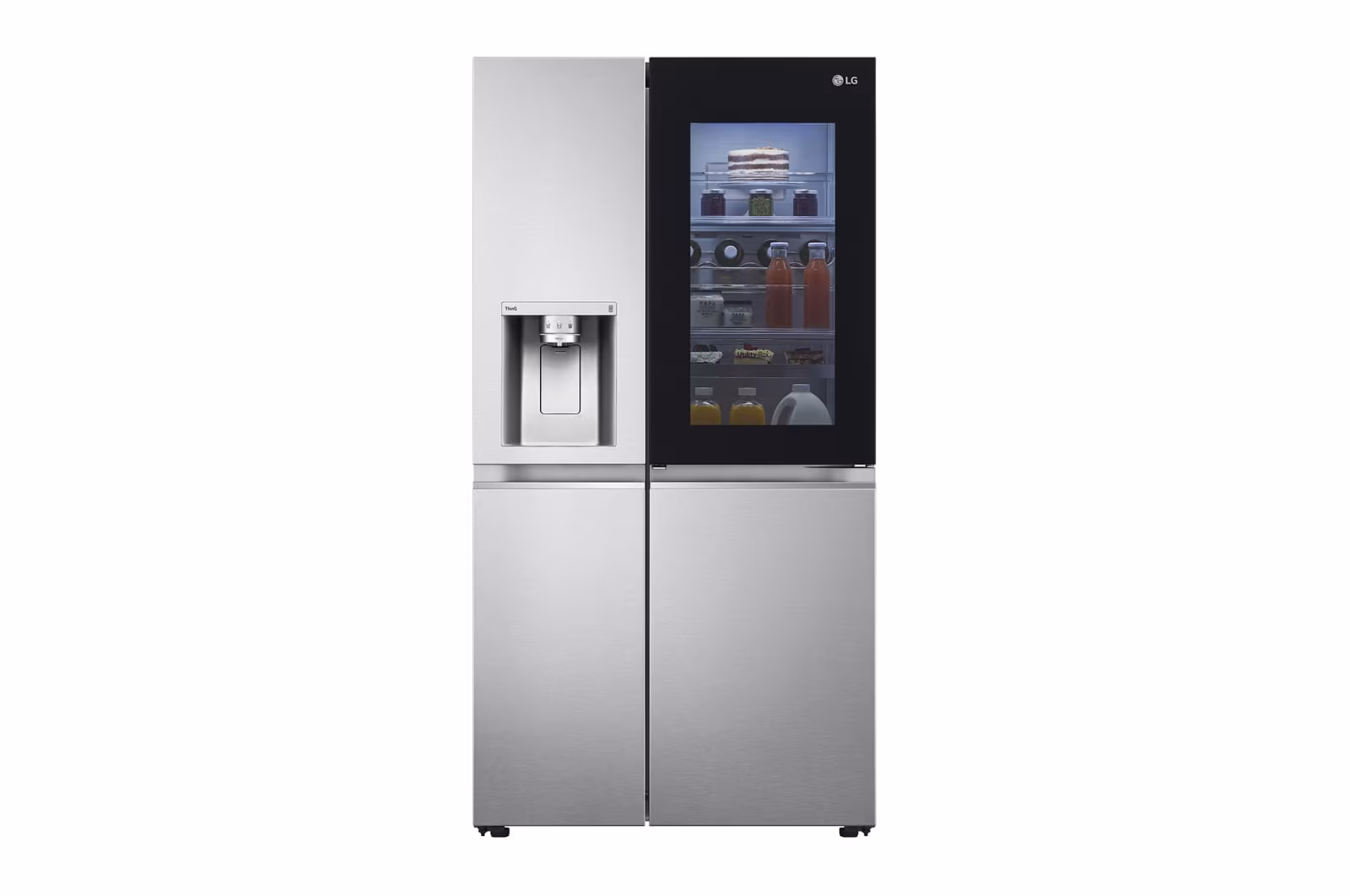 LG SIDE BY SIDE REFRIGERATOR 674L INSTA VIEW DOOR-IN-DOOR GC-X257CSEW