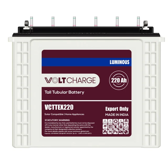 LUMINOUS VOLTCHARGE INVERTER BATTERY [VCTTEX220]