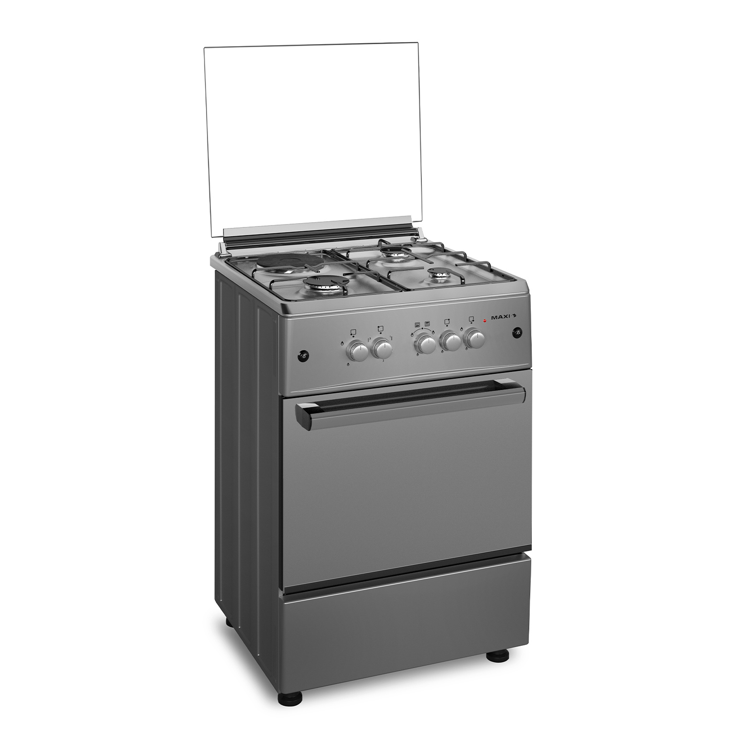 photo of MAXI STANDING GAS COOKER 60X60 3+1 INOX(F6B31G2)