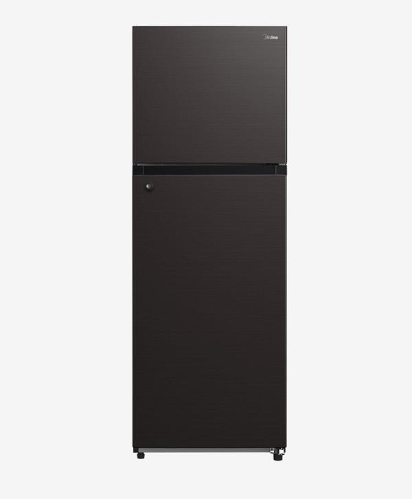 MIDEA REFRIGERATOR TOP MOUNT FREEZER 235L DD/DC JAZZ BLACK FINISH 