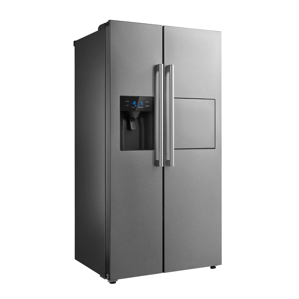 MIDEA SIDE BY SIDE REFRIGERATOR 490 LITERS WITH WATER DISPENSER 