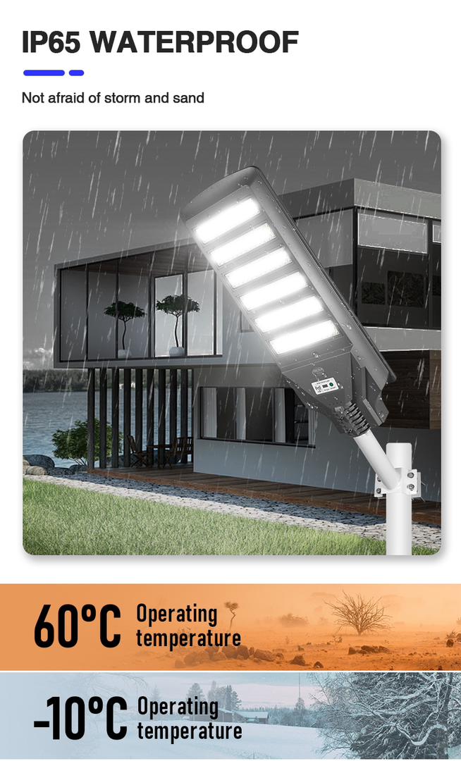 photo of PENTAGON SOLAR STREET LIGHT PCK 600W