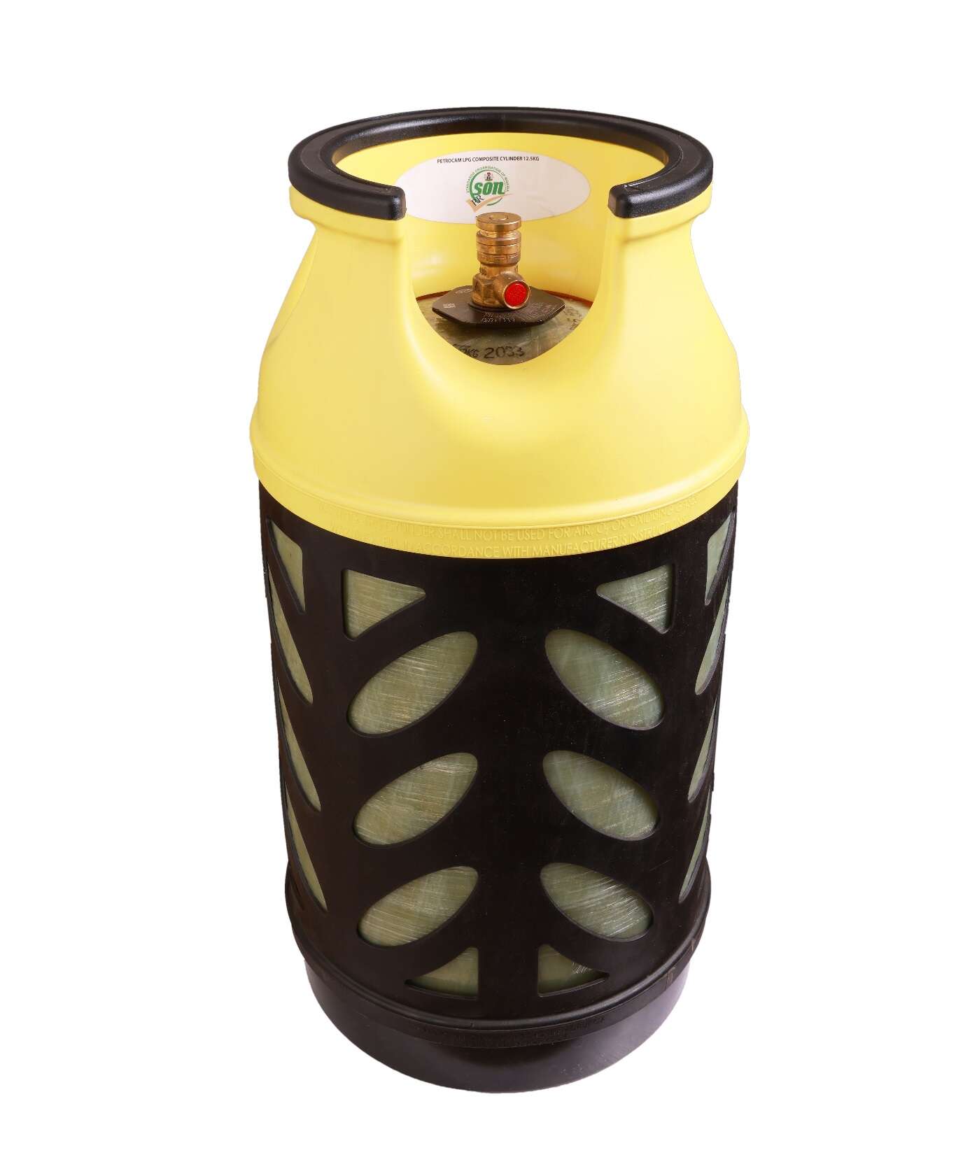 photo of PETROCAM FIBER GAS CYLINDER 12.5KG
