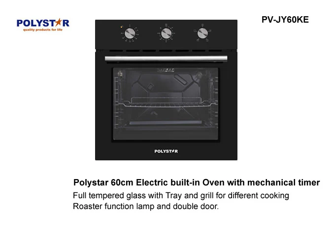 photo of POLYSTAR 60CM BUILT IN ELECTRIC OVEN PV-JY60KE