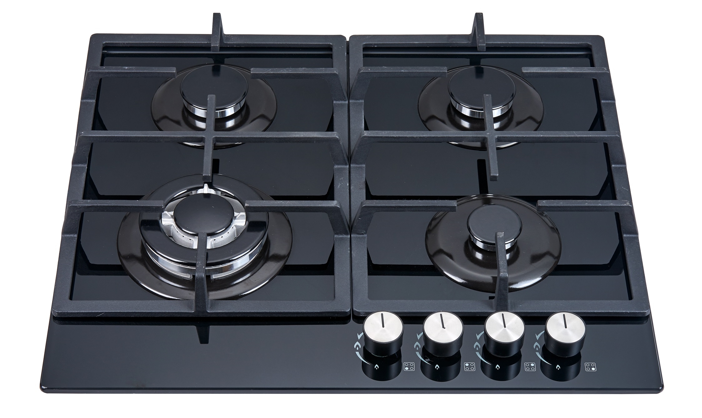 POLYSTAR BUILT IN 4 GAS BURNER HOB TEMPERED GLASS [PV-JY60G4]