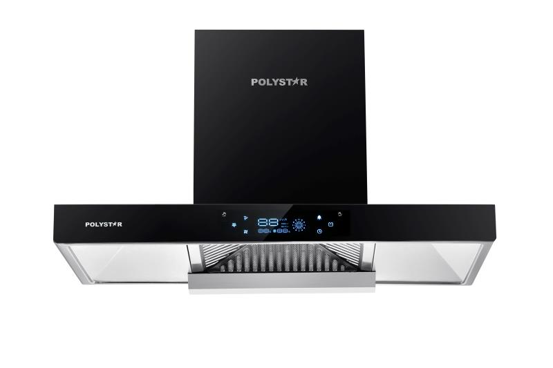 POLYSTAR RANGE HOOD 90MM DIGITAL COOKERHOOD WITH INVERTER MOTOR CONTROL PV-NYCVD90CHINV