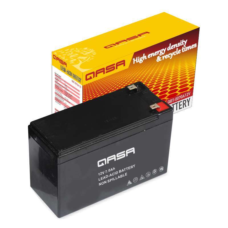 QASA Rechargeable UPS & Fan Replacement Battery 12V 7Ah QBT-0070A6V