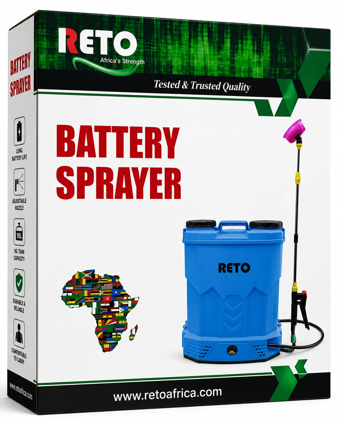 photo of Reto 20Litres Battery Sprayer