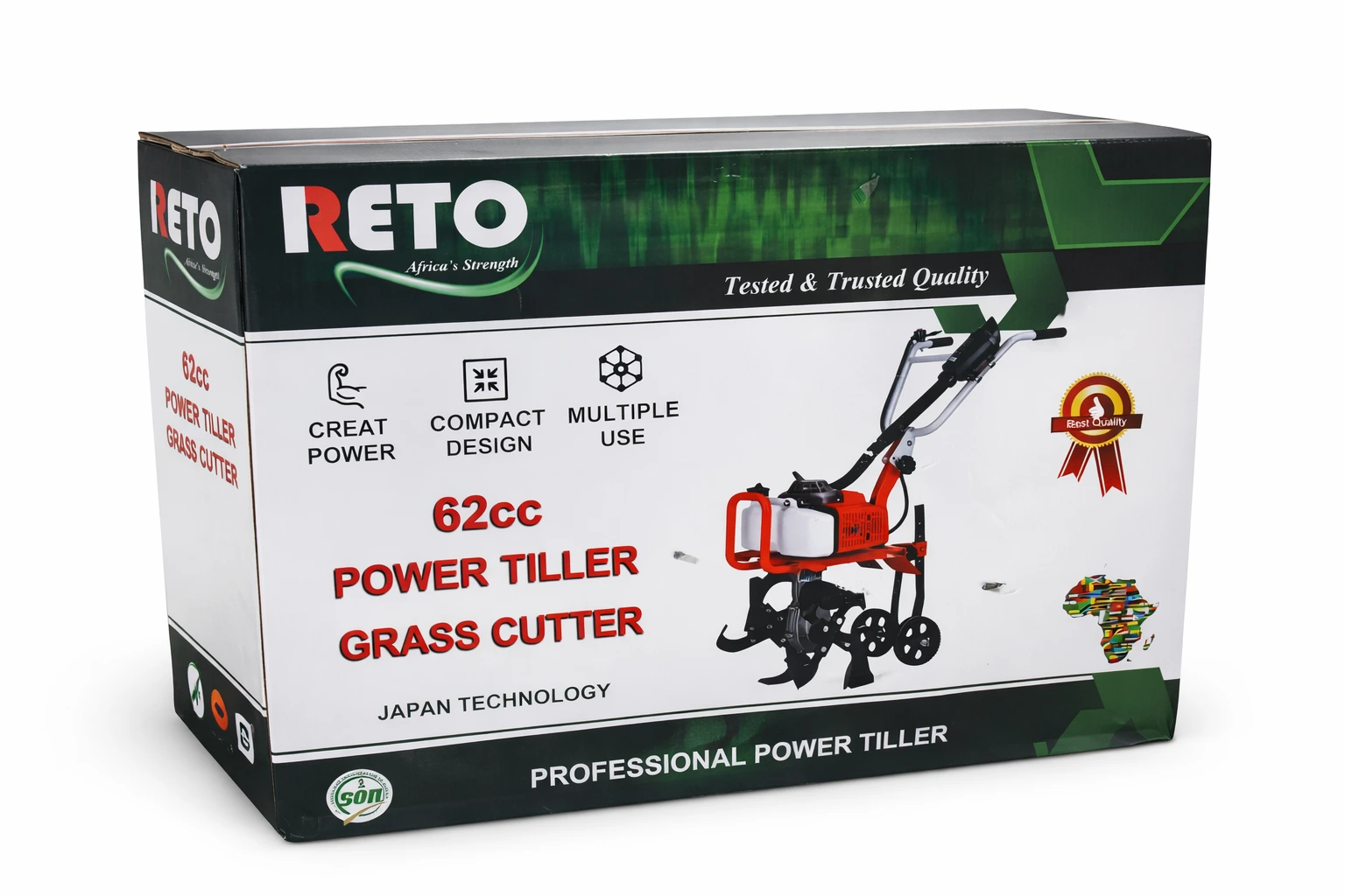 photo of Reto 62CC Mini Power Tiller