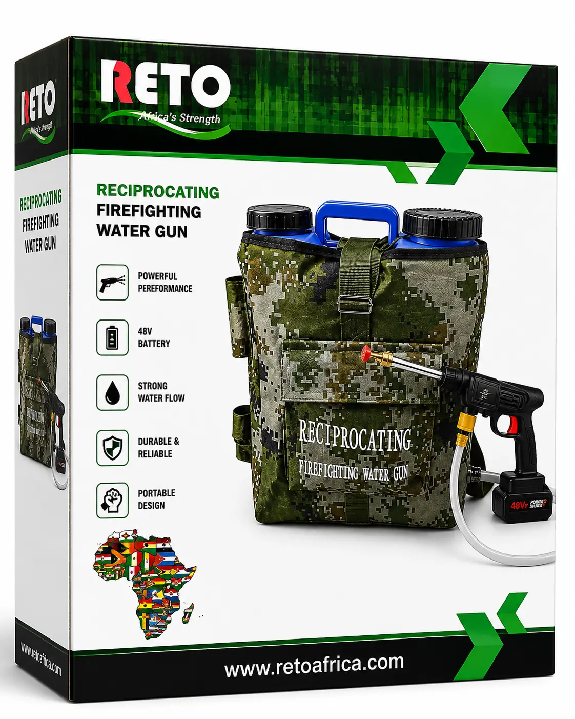 photo of Reto Battery Sprayer with 48V Gun 20Litres