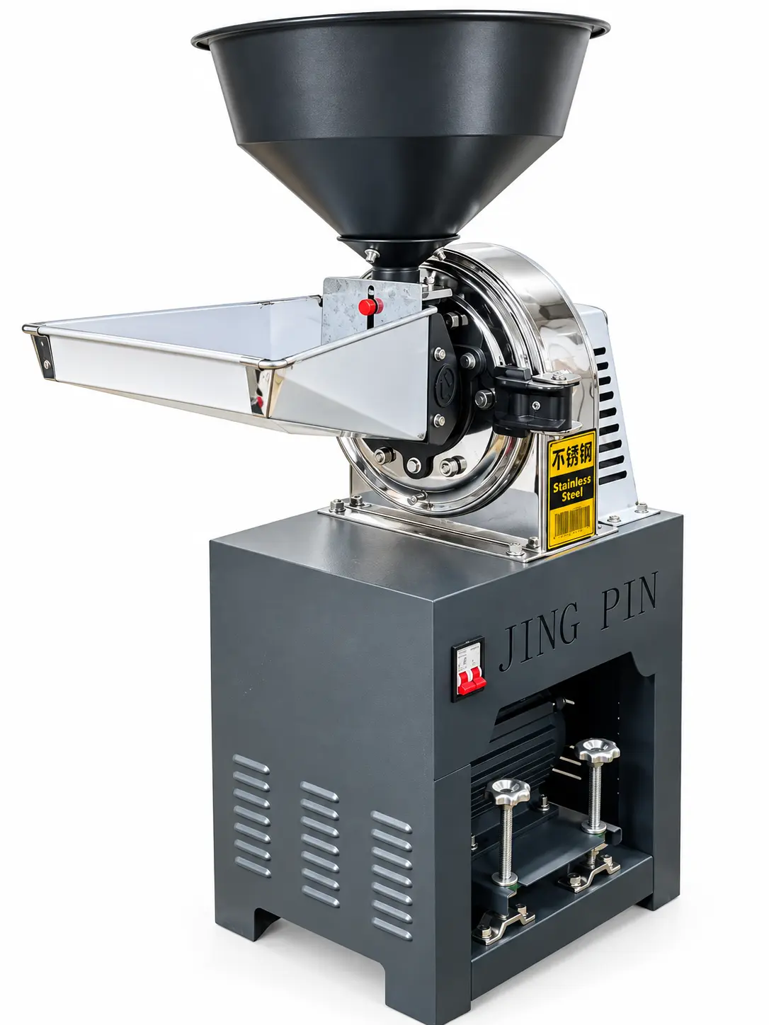 Reto Half Stainless Modern Grinder