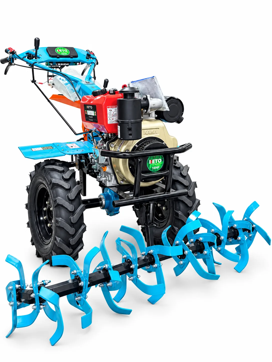 photo of Reto Power Tiller 16HP Diesel Kama Engine RT160-KM