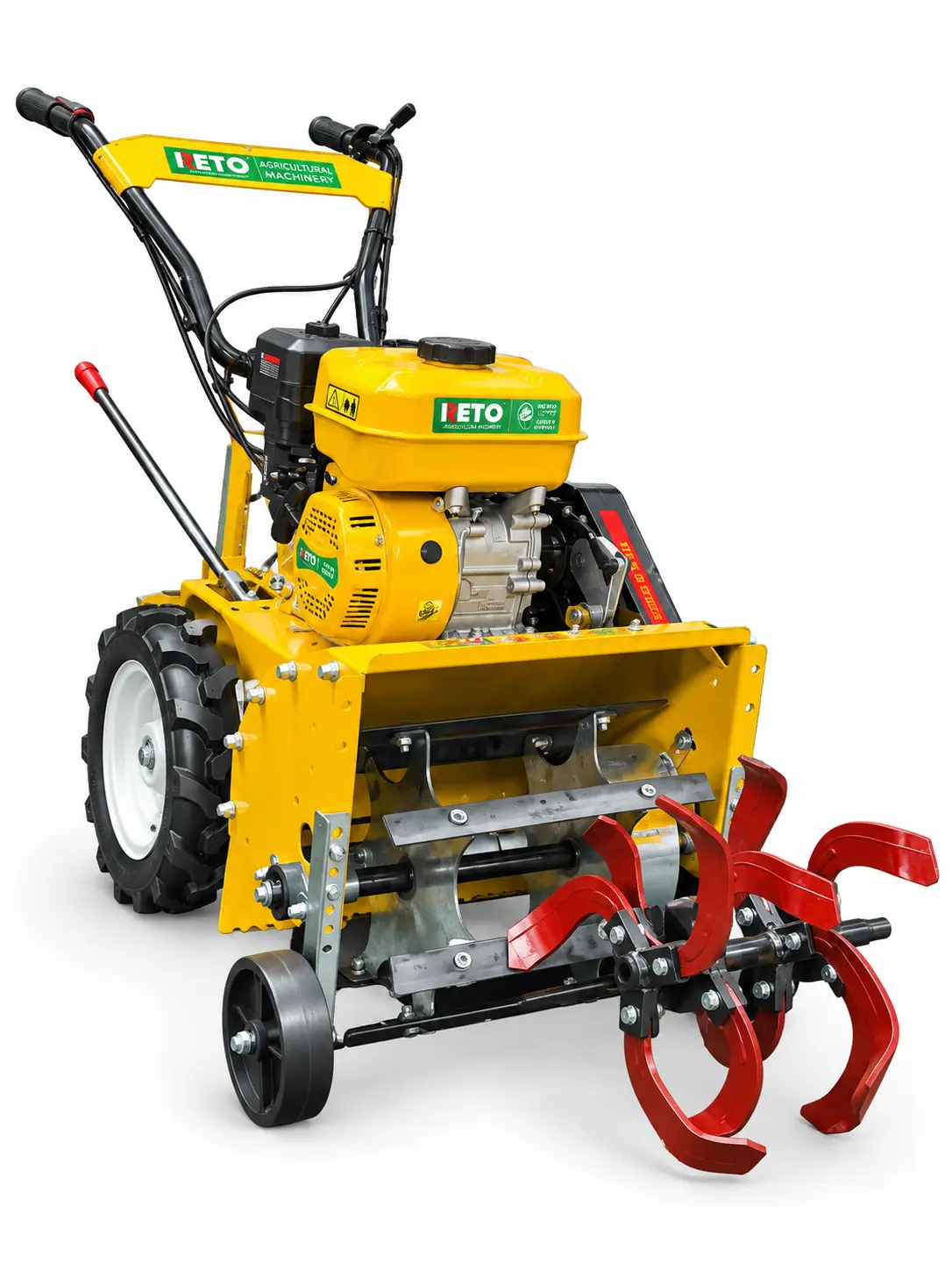 Reto Self-Propelled Power Tiller 7.5HP Gasoline Engine