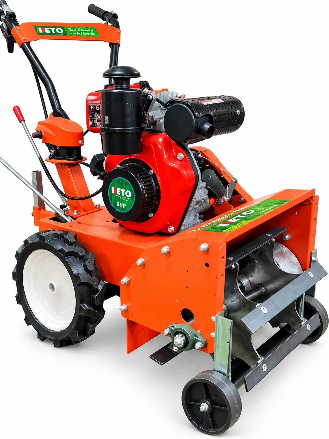 photo of Reto Self-Propelled Power Tiller 6HP Diesel Engine WD60