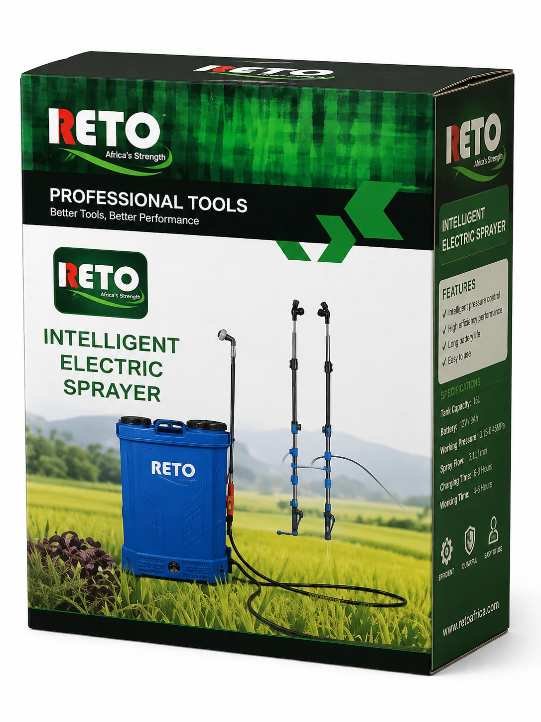 photo of Reto Sprayer with Extended Pole
