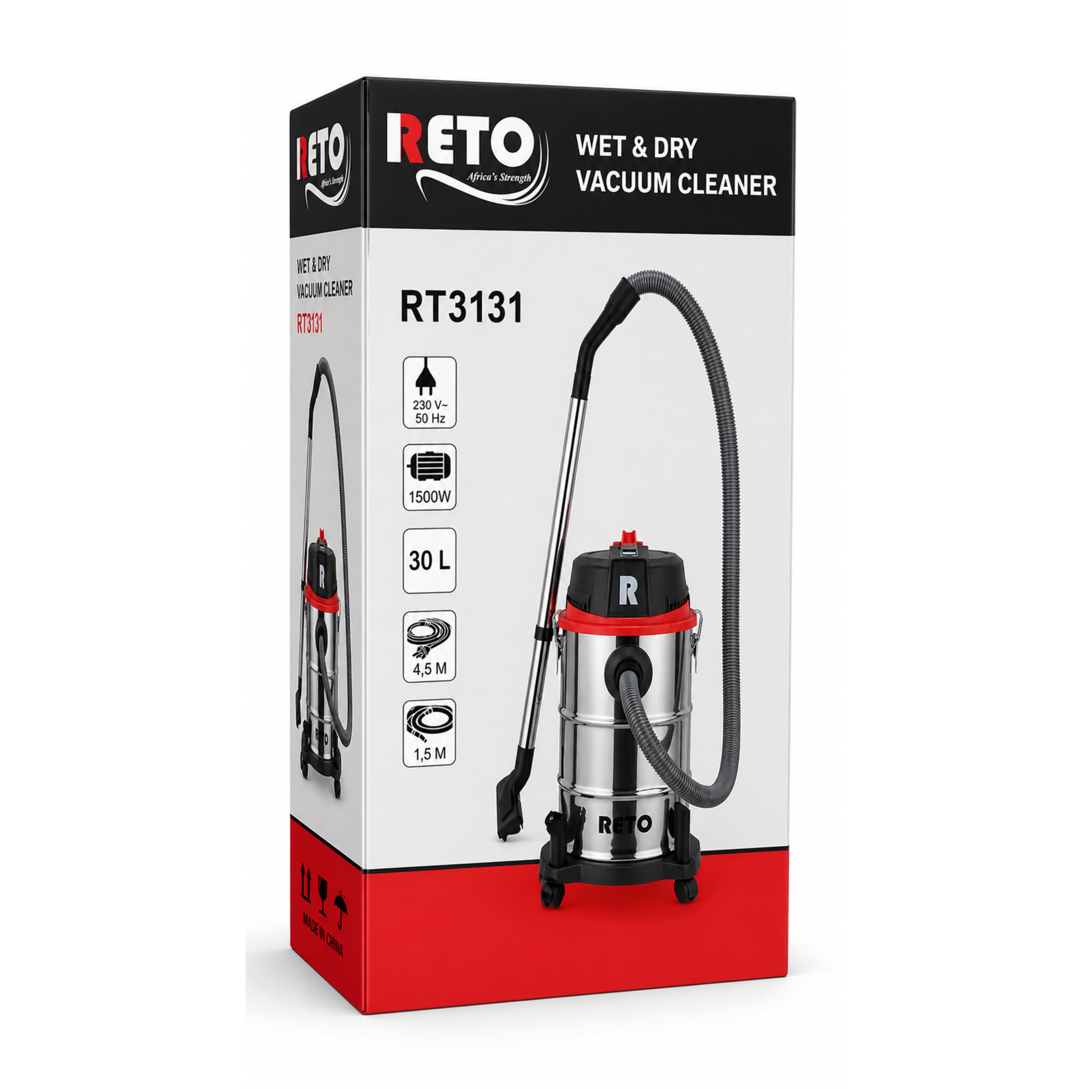 photo of Reto Vacuum Cleaner 30L
