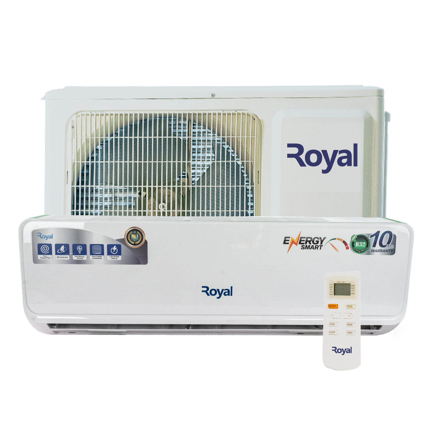 photo of ROYAL INVERTER AC 1.5HP QK12RSA-R32