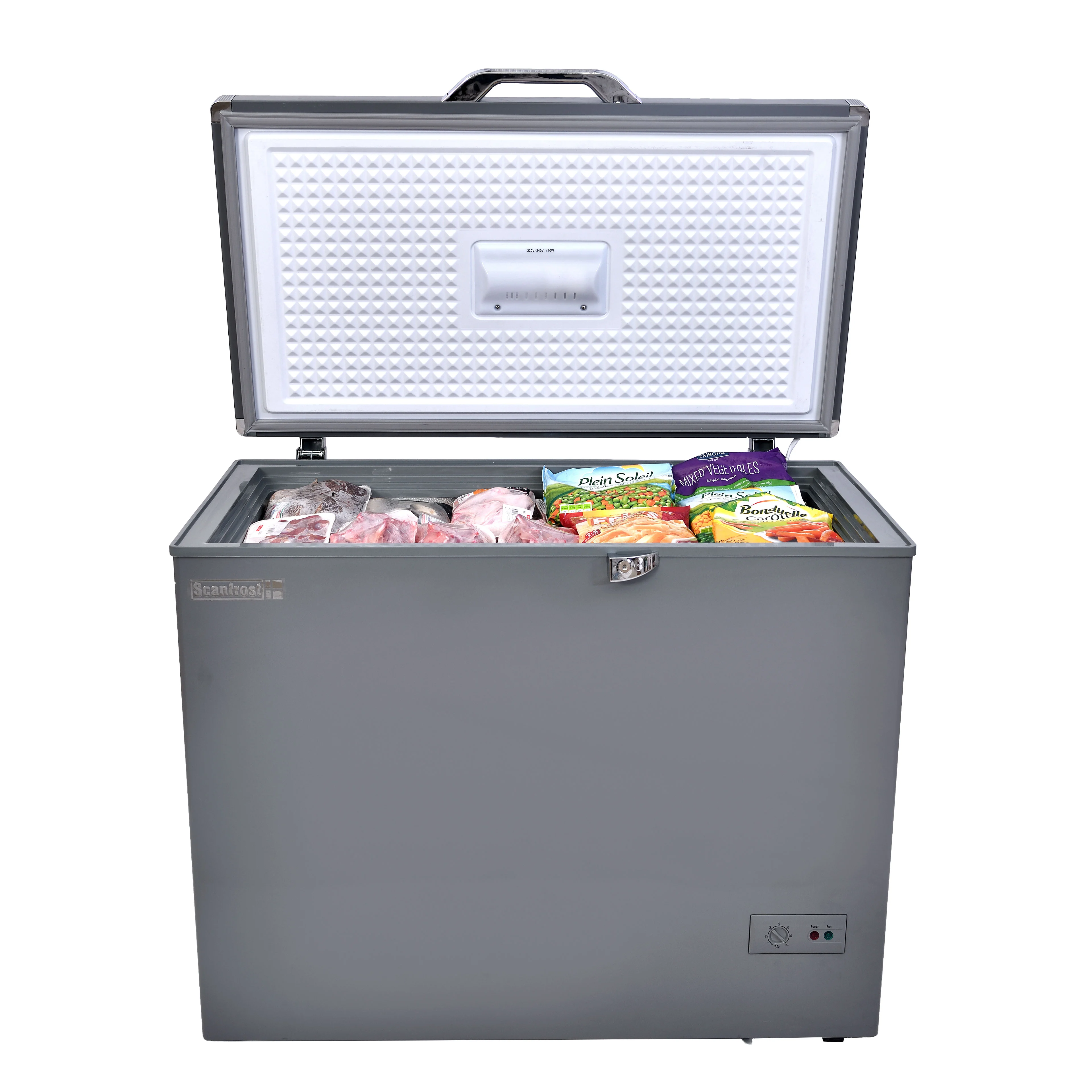 photo of SCANFROST CHEST FREEZER SFL200 ECO DARK GREY