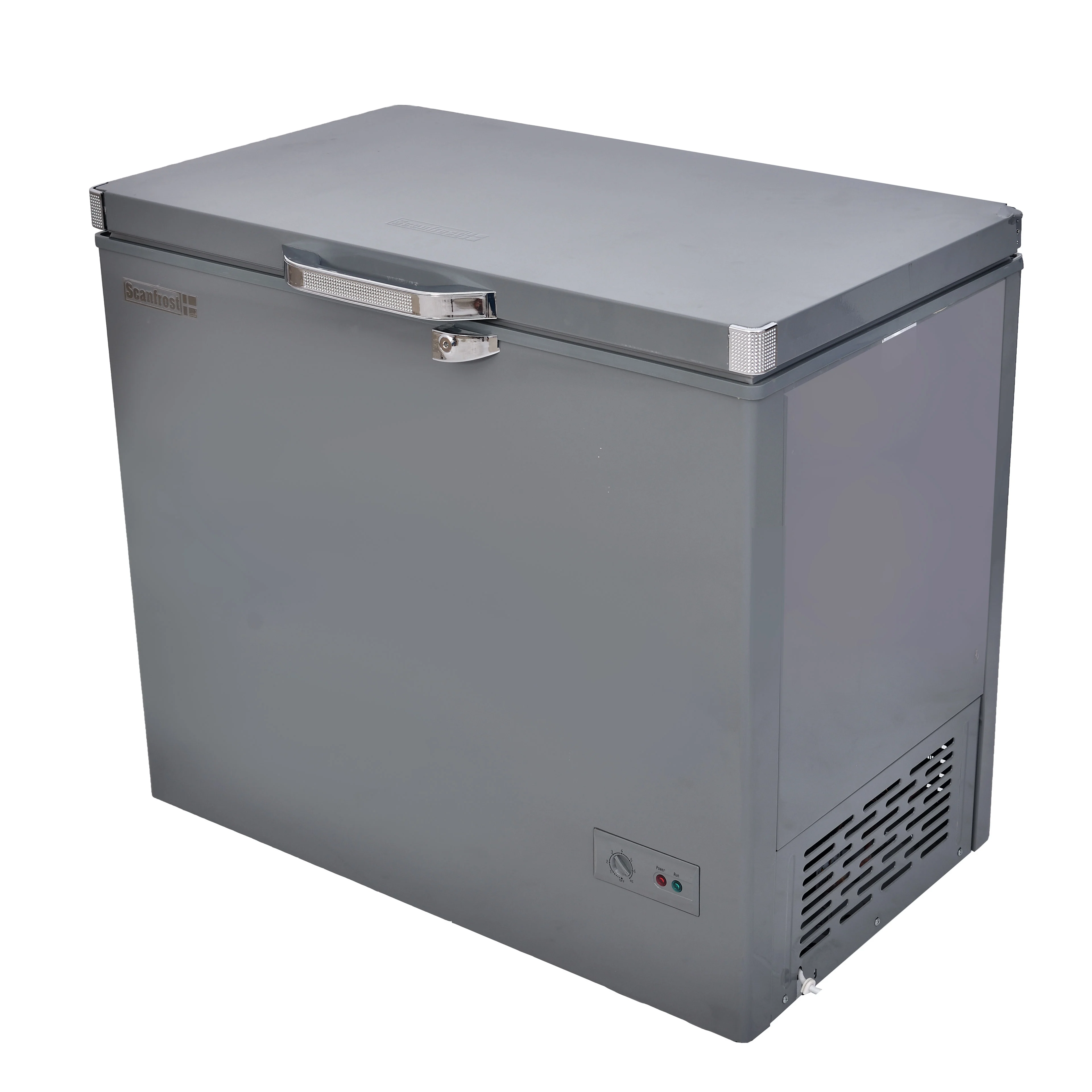 photo of SCANFROST CHEST FREEZER SFL150 ECO DARK GREY 