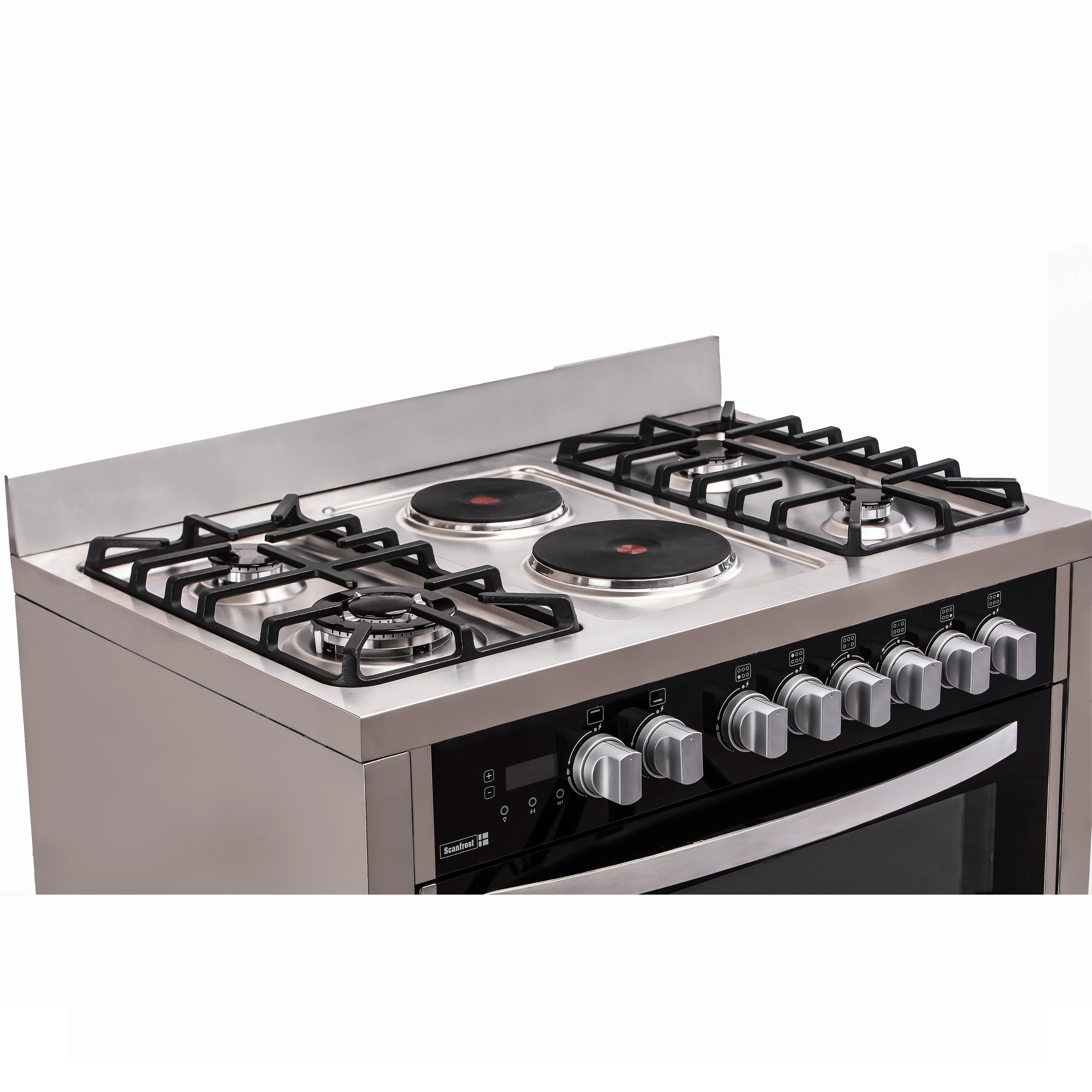 photo of SCANFROST GAS COOKER 60X90 4+2 STAINLESS STEEL 