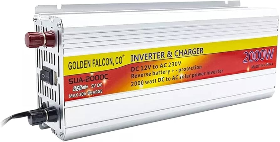 SODER INVERTER AND CHARGER 2 IN 1 SUA-2000C