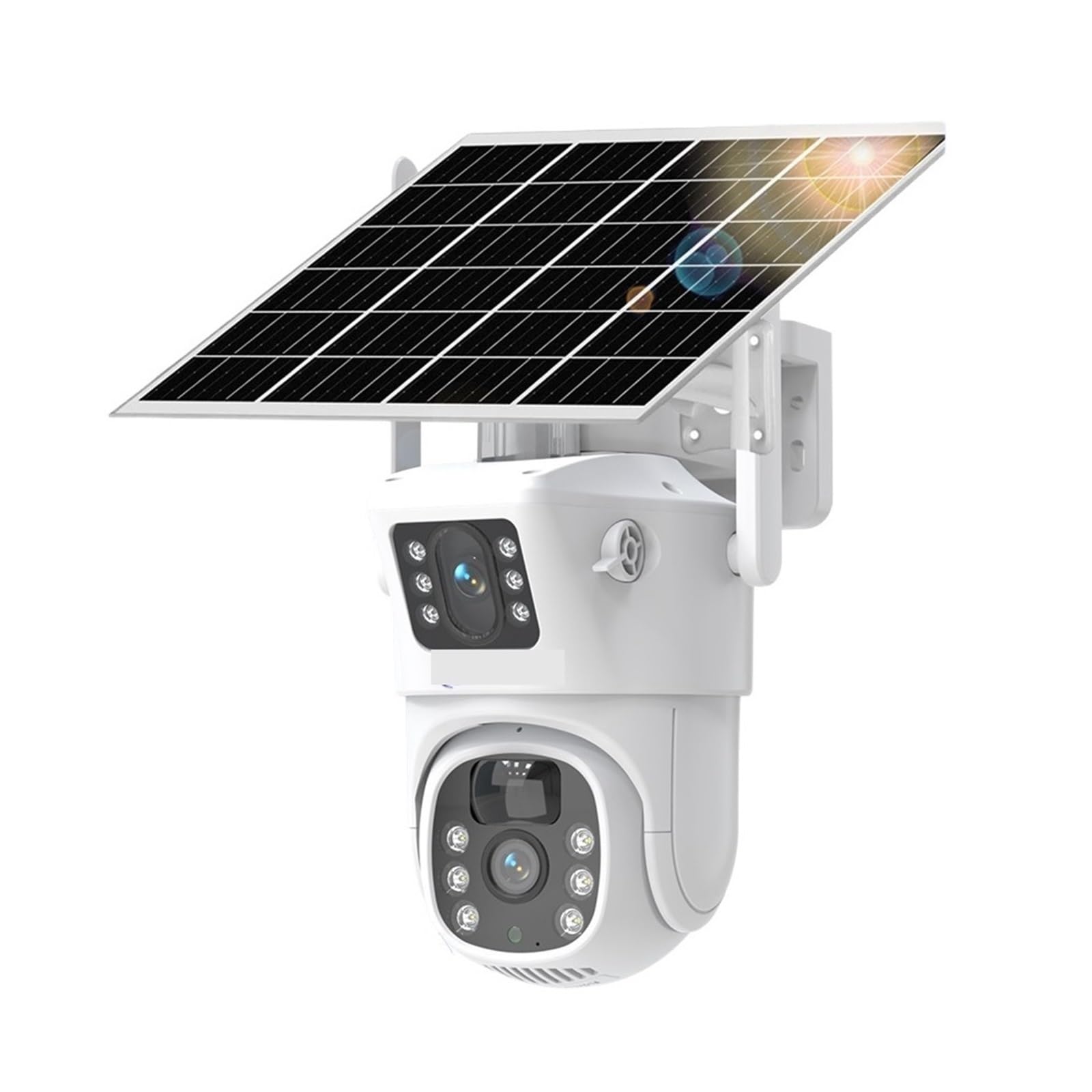 SOLAR TWO SCREENS CAMERA OUTDOOR SOLAR