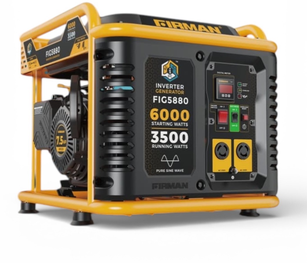 SUMEC FIRMAN GENERATOR FIG 5880 INVERTER