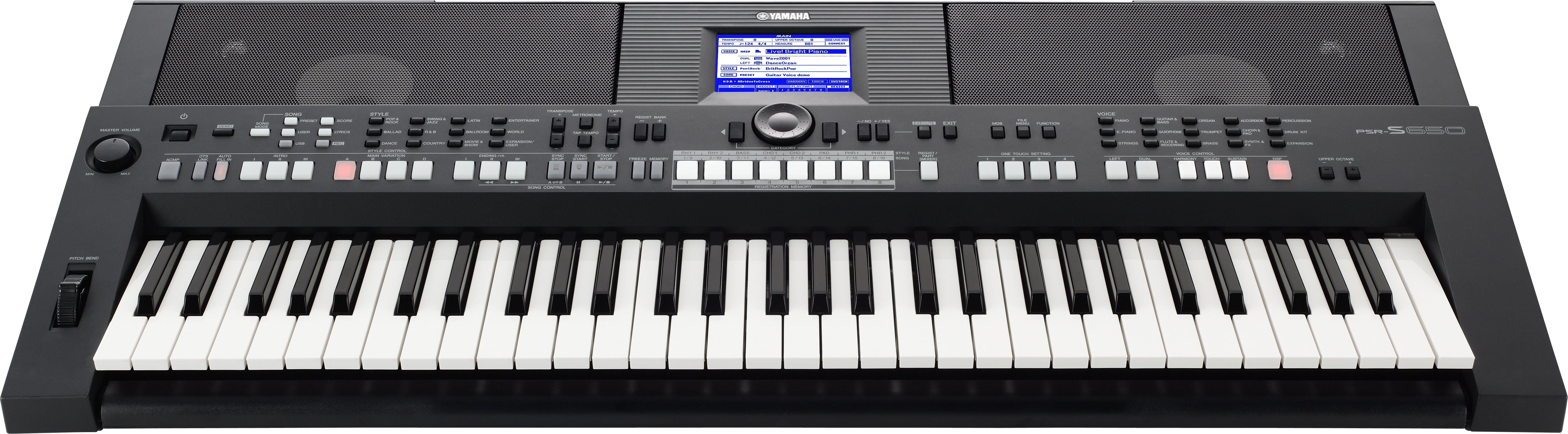 photo of YAMAHA KEYBOARD PSR-E650